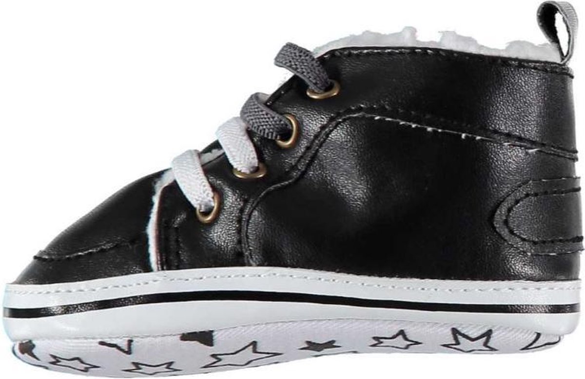 XQ Footwear Babyschoenen Jongens Kunstleer Zwart Maat 18/19 - Schoenen.nl