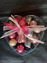 badparels 16 stuks 4 verschillende soortjes in geschenkverpakking -rozen - vanille- jasmijn - kersenbloesem