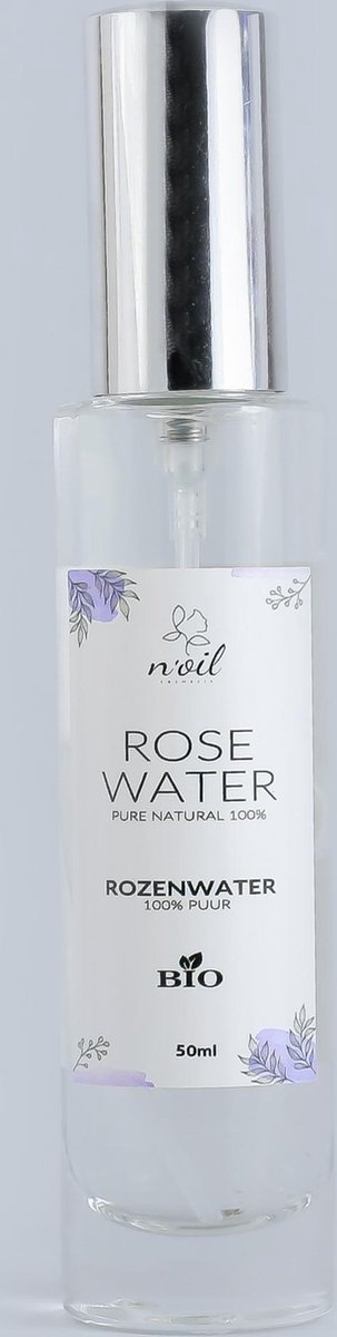 Rose Water-BIO 100%-n'oil-50ml-huidverzorging