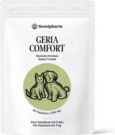 Sensipharm Geria Comfort voor Kat, Hondje, Cavia, Konijn - Voedingssupplement bij Ouderdom / Senioren - 90 Tabletten à 250 mg