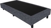 Bedworld Boxspring 90x210 - Tweedlook - Donker grijs (M95)