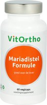 VitOrtho Mariadistel Formule - 60 vegicaps - Kruidenpreparaat - Voedingssupplement