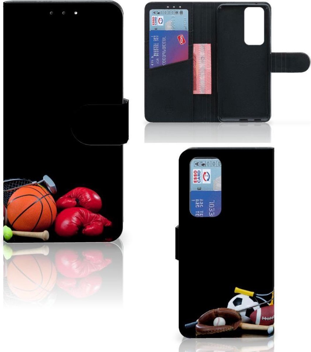 OPPO Find X3 Neo 5G Wallet Case met Pasjes Sports