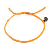 Oranje Armband Heren - Chibuntu® - Original Armbanden collectie - Mannen - Armband (sieraad) - One-size-fits-all