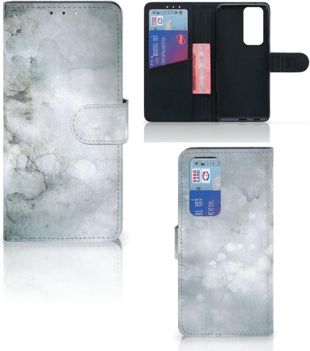 Hoesje OPPO Find X3 Neo 5G Painting Grey