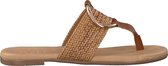 Omoda Dames Slippers - Cognac - Maat 40