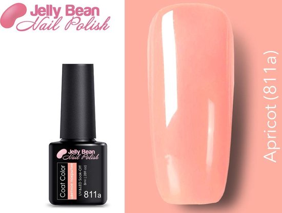 Jelly Bean Nail Polish Gel Nagellak SALE - Gellak - Apricot (811a) - UV Nagellak 8ml