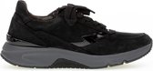 Gabor rollingsoft sensitive 76.898.47 - dames wandelsneaker - zwart - maat 42 (EU) 8 (UK)
