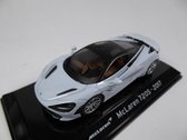 McLaren 720S 2017 (Lichtgrijs) (10 cm) 1/43 Atlas - Modelauto - Schaalmodel - Model auto - Miniatuurauto - Miniatuur autos