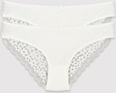 Viuma Slip - Kant en Katoen - Sexy Brief Ondergoed – Dagelijks Comfort V263122