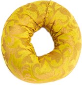 Klankschaalkussen Ringvormig Geel (10 x 3 cm)
