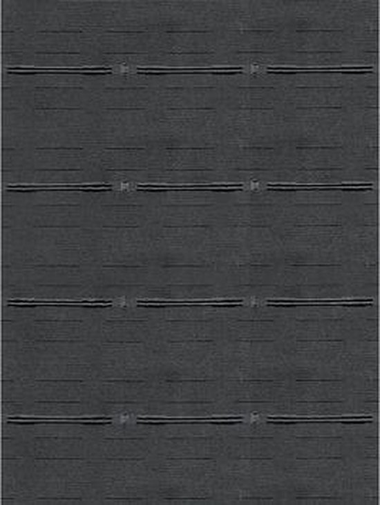 KARWEI vouwgordijn taupe / zwart / antraciet (5125) 100 x 180 cm