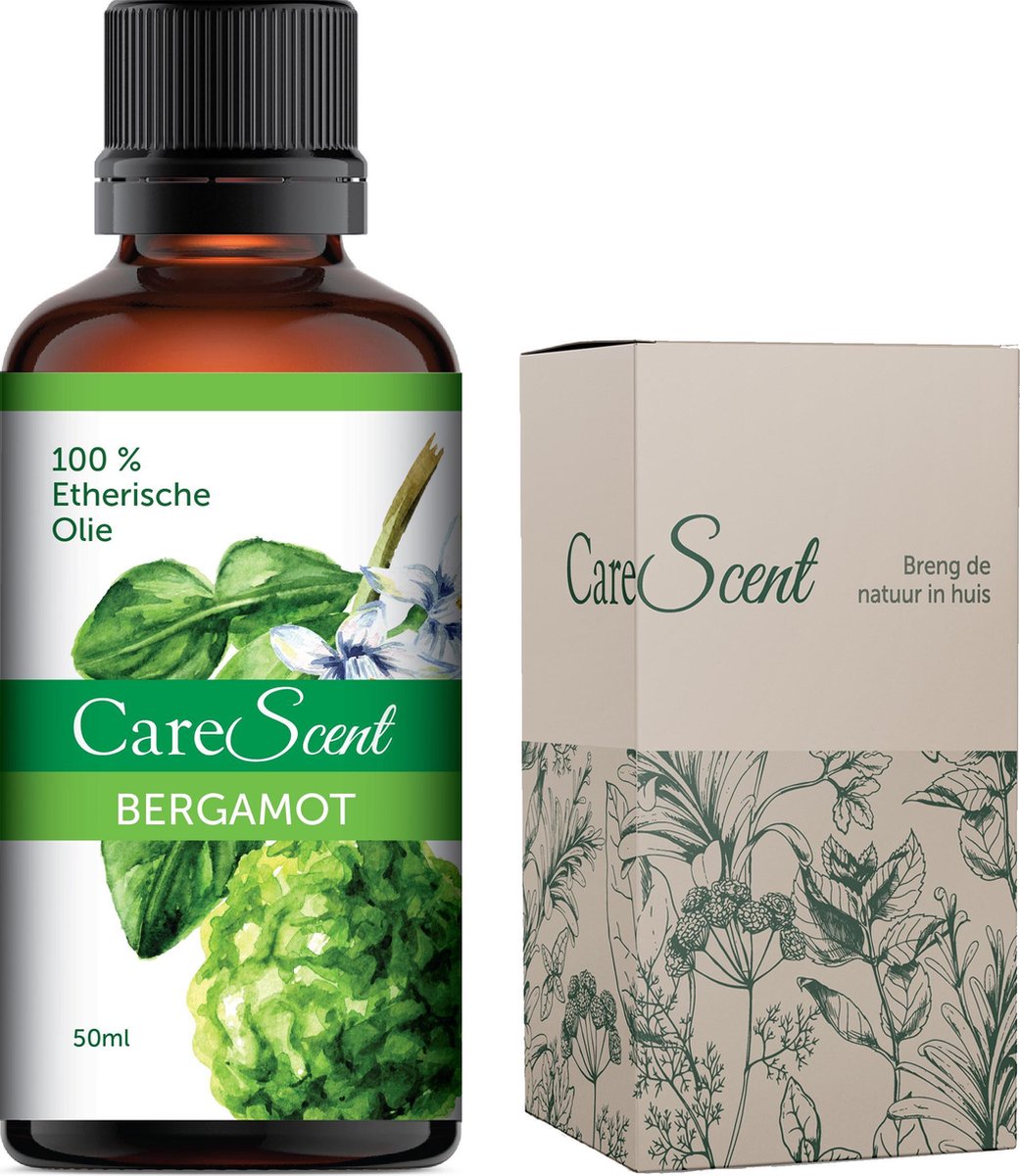 Goedkoopste CareScent Bergamot Olie - Aromatherapie - Essentiële Olie - Etherisch - voor Aroma Diffusers - 50 ml