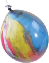 Ballonnen marmer rainbow - Ø30cm 10 stuks.