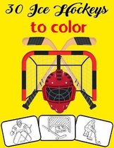 30 Ice Hockeys to color