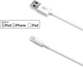 USB-Lightning Kabel Slim Tip, Wit - Celly