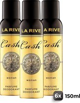 La Rive Deo Cash For Woman - Voordeelverpakking 6 Stuks