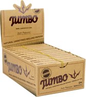 JUMBO NATURAL KS SLIM + PREROLLED TIPS BOX/24
