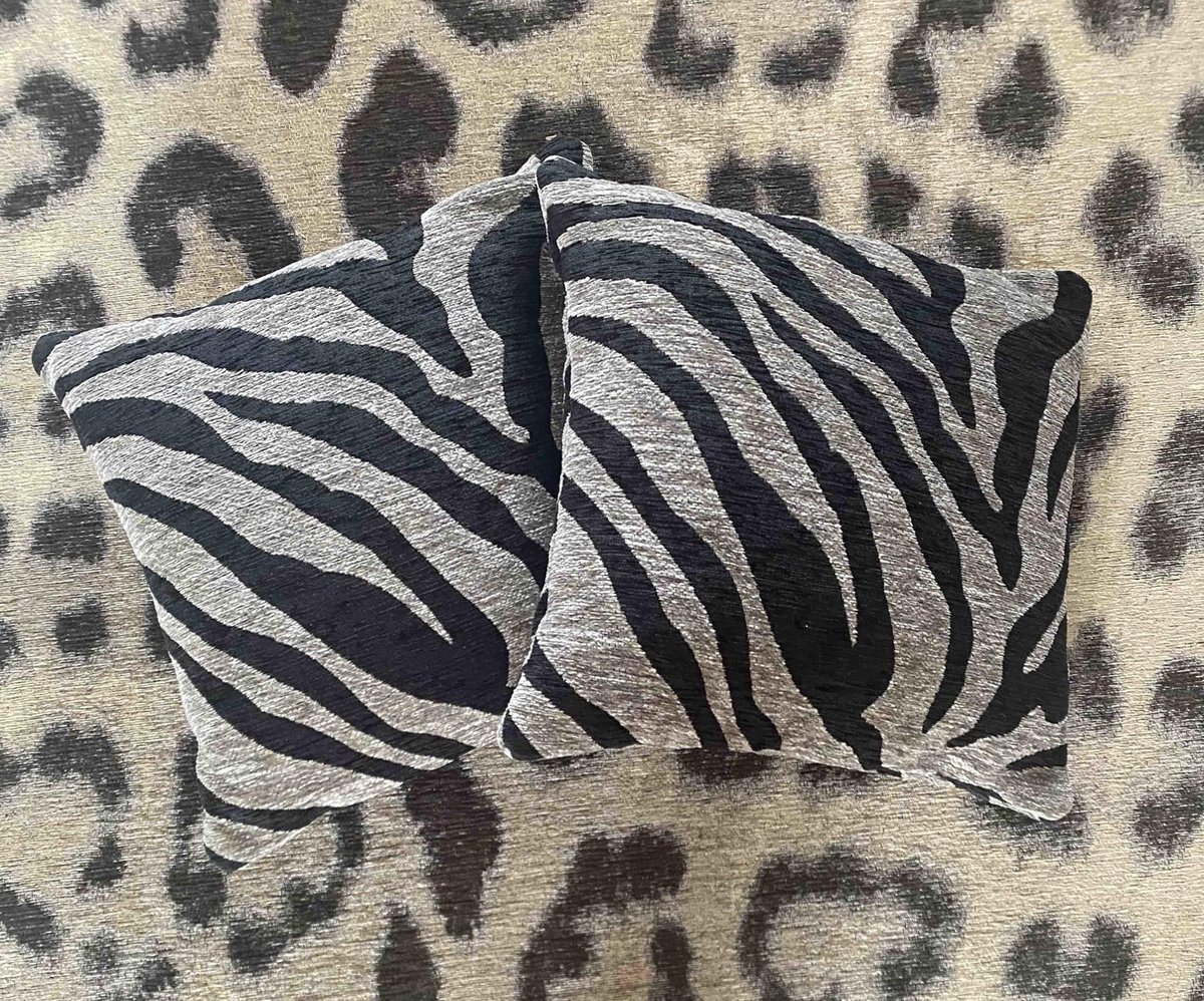 Kussen Serengeti Zebra 50x50 cm Floorpassion x Fred