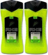 AXE Douchegel  3 in 1 Anti Hangover - DUOPAK 2 x 250 ml