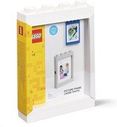 LEGO Iconic Fotolijst - Wit - 26,8x19,1x4,7 CM - Polypropyleen