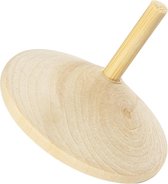 Spinning Top. H: 5 cm. 5.5 cm. poplar wood - 1 st