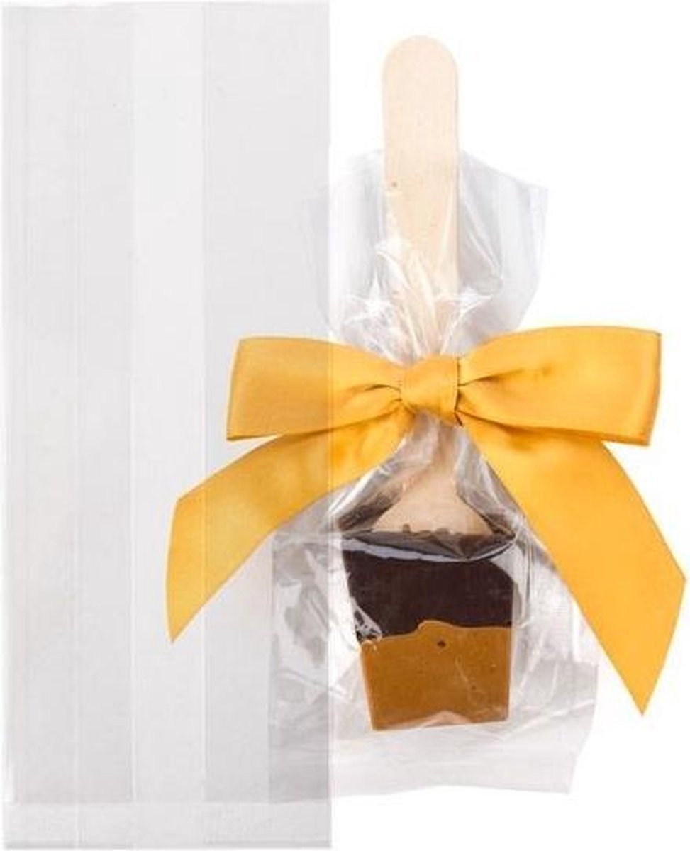 Goedkoopste Eco Zijvouwzakjes 64x51x152mm - 100 st