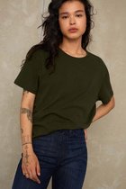 Kings Of Indigo - Amabel  - T-shirt Korte Mouwen - Groen - XL