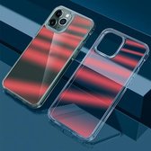 Dazzle Color TPU + PC Transparante beschermhoes voor iPhone 11 Pro Max (Gold Light)