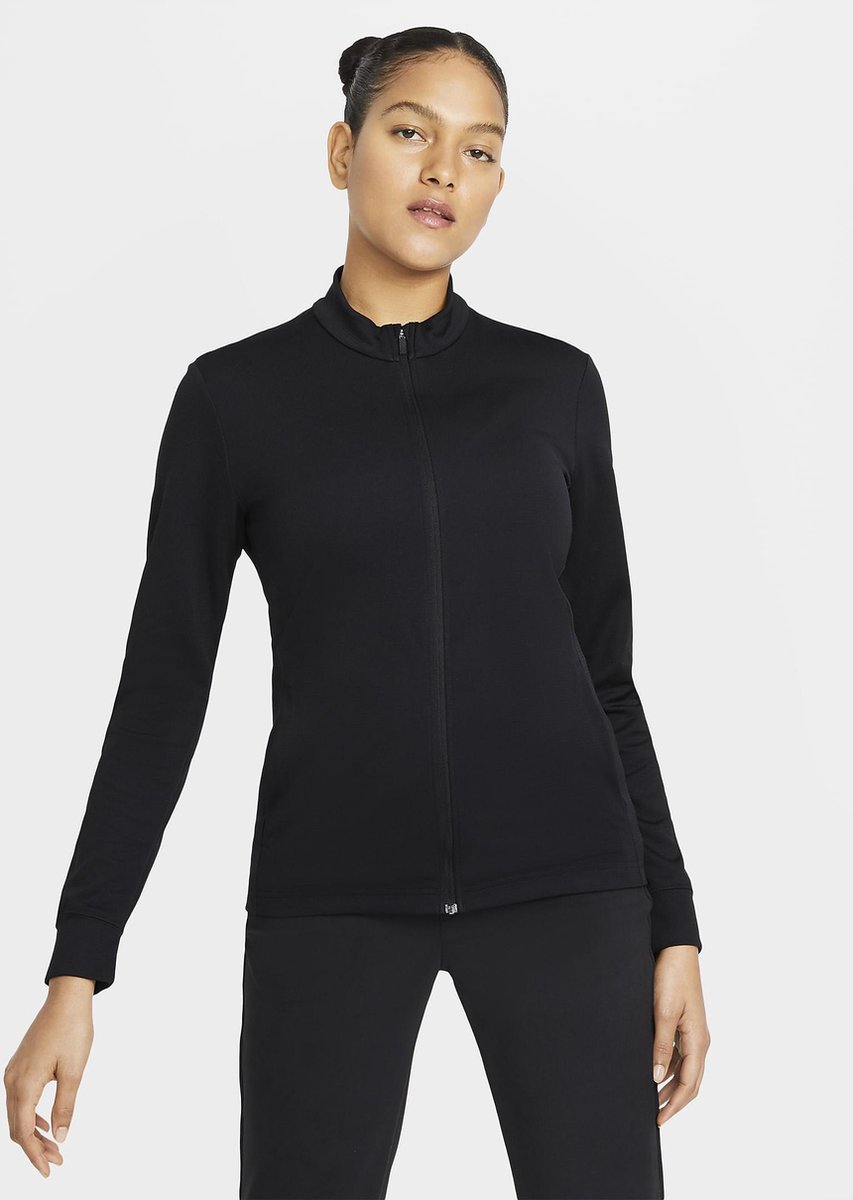Nike Woman Pully Uv 40+ Dryfit Zwart