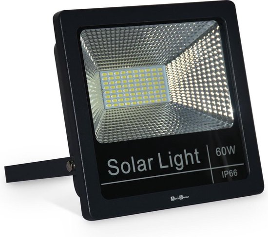 Solar buitenlamp LED 40W met zonnepaneel, afstandsbediening , warm wit, lamp  bestand... | bol.com