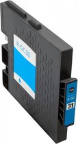 FLWR - Inktcartridge / GC-31C / Cyaan - Geschikt voor Ricoh
