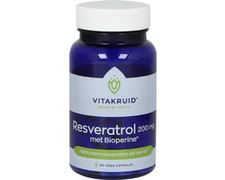 Vitakruid Resveratrol 200 mg - 60 vegacapsules
