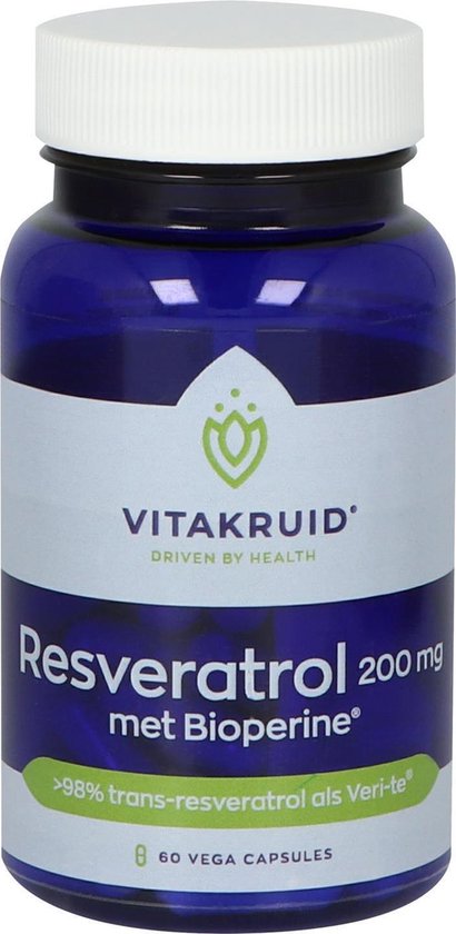 Vitakruid Resveratrol 200 mg - 60 vegacapsules