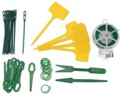 Pro Garden tuinprikkerset -  Donkergroen/Geel - 53-Delig - Tuinsset cadeau
