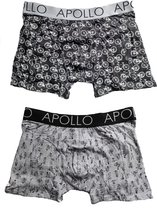 Apollo - boxershort heren - 2 - Pack - Print - Maat M