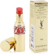 Yves saint Laurent Rouge Volupte Shine Lipstick 104 Coral Orient