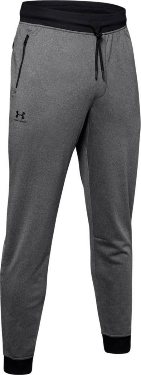 Under Armour SPORTSTYLE TRICOT JOGGER Heren Sportbroek - Grijs/Zwart
