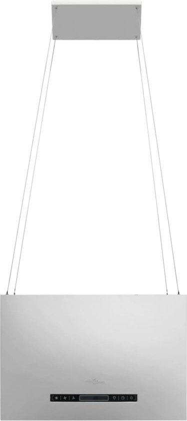 Revera Cappa Aspirante A Isola 55cm - Acciaio Inox, Touch LCD, 13.26kg, Argento - Foto 7