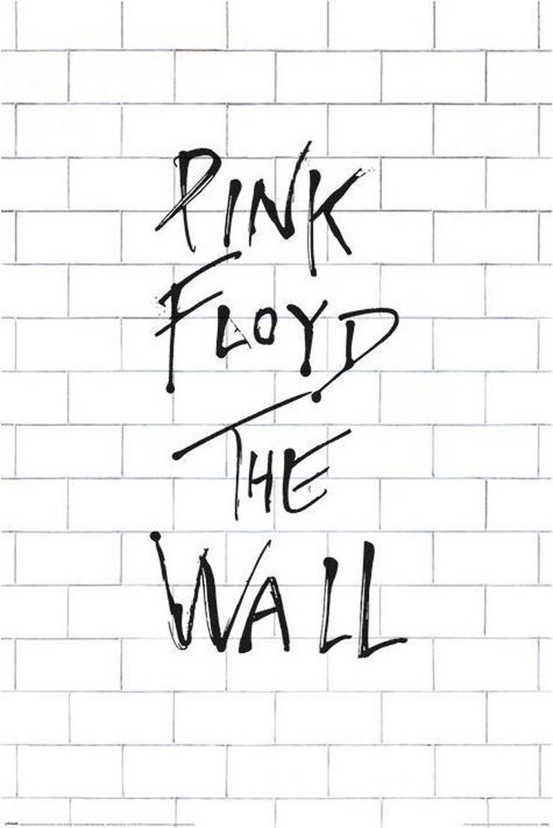 Pink Floyd The Wall Album Poster 61x91.5cm Zwart