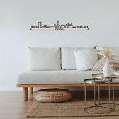 Skyline Venlo Notenhout 90 Cm Wanddecoratie Voor Aan De Muur Met Tekst City Shapes