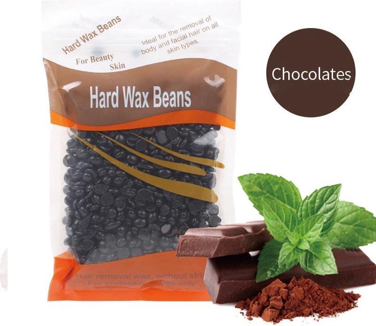 Ontharings wax-Hotwax chocolates- Wax Bonen Braziliaanse-Hot Wax Beans-Waxen-Verwijderen Bikini Gezicht Haar Benen Arm Ontharing