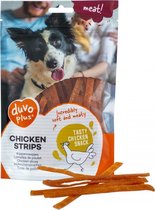 Hondensnacks Duvo+ Meat! Hondensnack kip reepjes 80 g