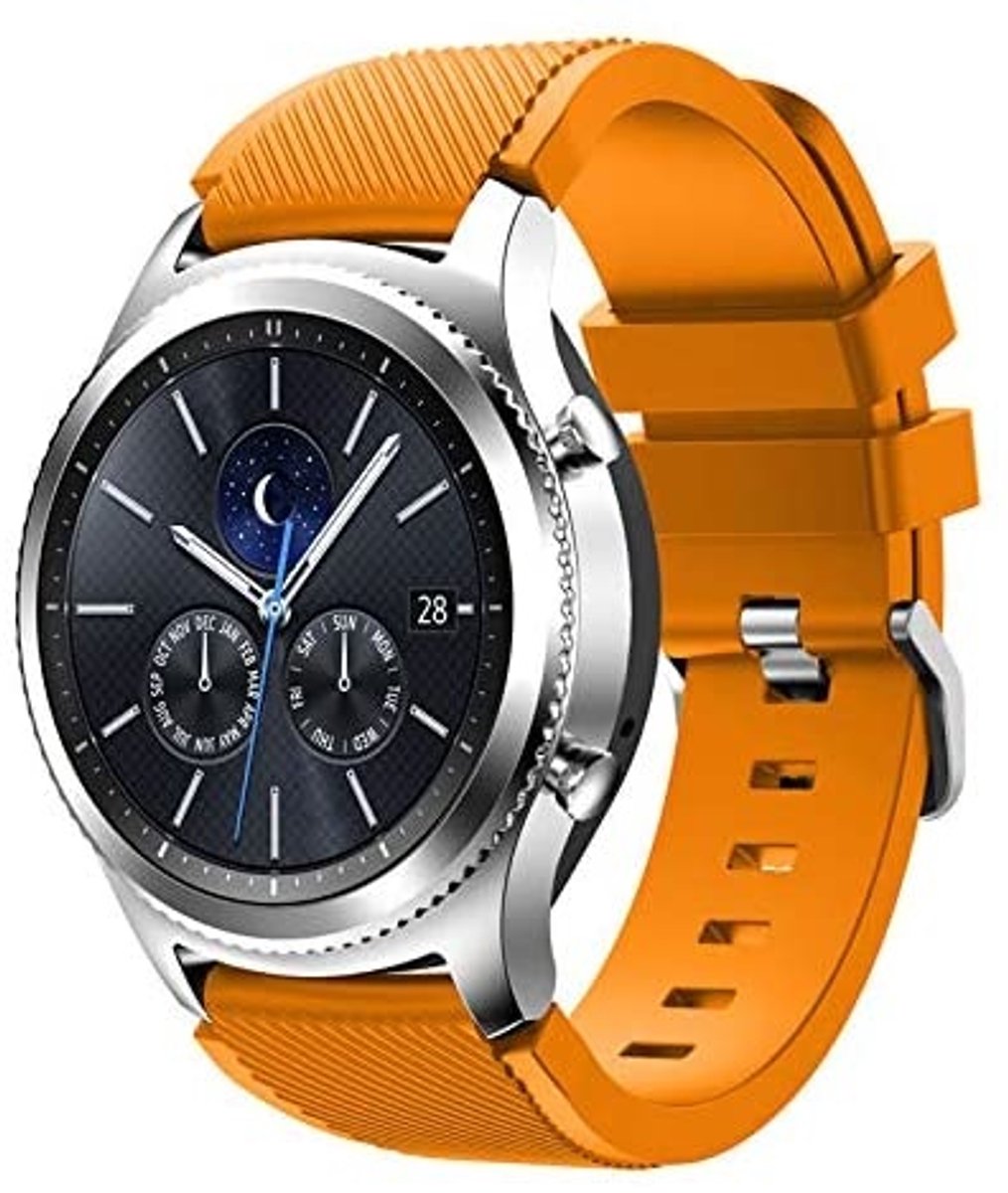 Samsung Gear S3 siliconen bandje - oranje - 46mm