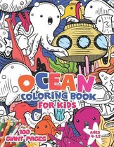 Ocean Coloring Book for Kids ages 4-12
