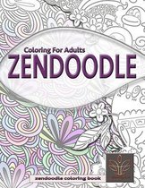 ZENDOODLE coloring for adults. zendoodle coloring book