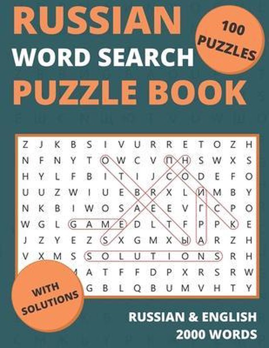 Russian Word Search Puzzle Book Victoria Moon Boeken Bol Com