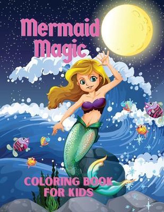 Mermaid Magic Coloring book, Somnic | 9787124691000 | Boeken | bol.com