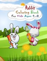 Rabbit Coloring Book for Kids Ages 4-8