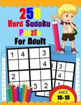 250 Hard Sudoku Puzzle For Adult (Age 10-15)